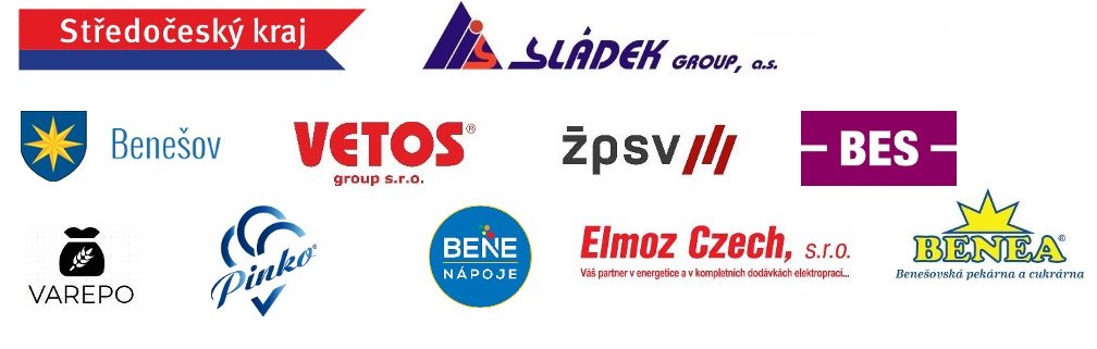 Loga partnerů a sponzorů soutěže AR Junior 2025