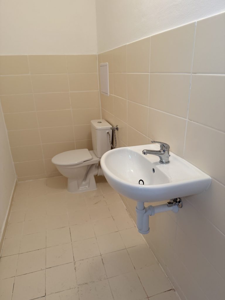 Výsledek po rekonstrukci toalety