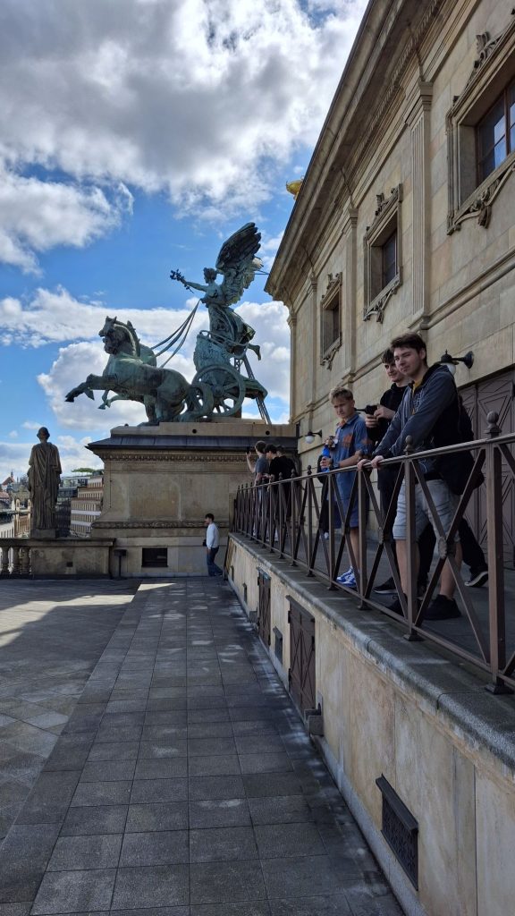 Exkurze studentů druhého ročníku v Národním divadle